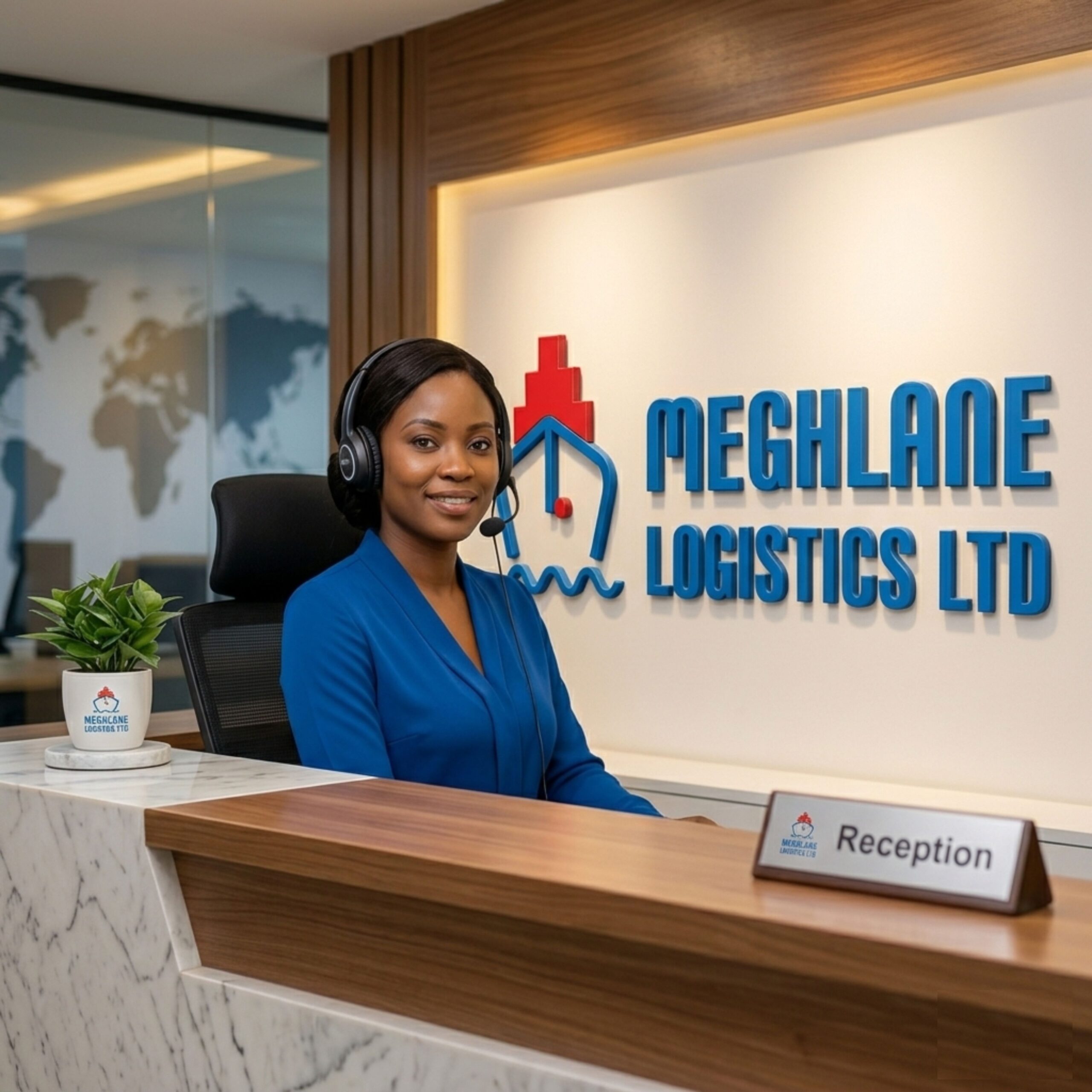 Meghlane Logistics Office Reception